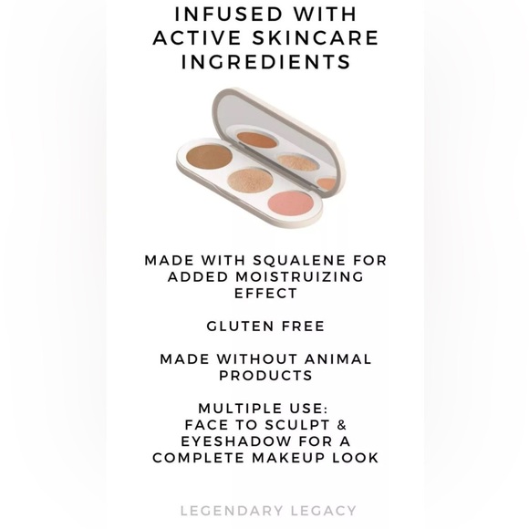 FARMASI PEACH BITE PALETTE BRONZER, HIGHLIGHTER AND BLUSH - Picture 4 of 7